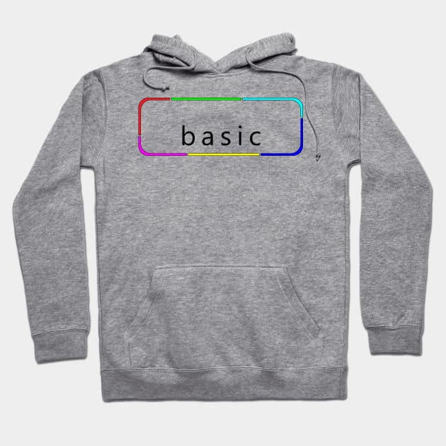 Basic T-shirt Hoodie by ablnoozy